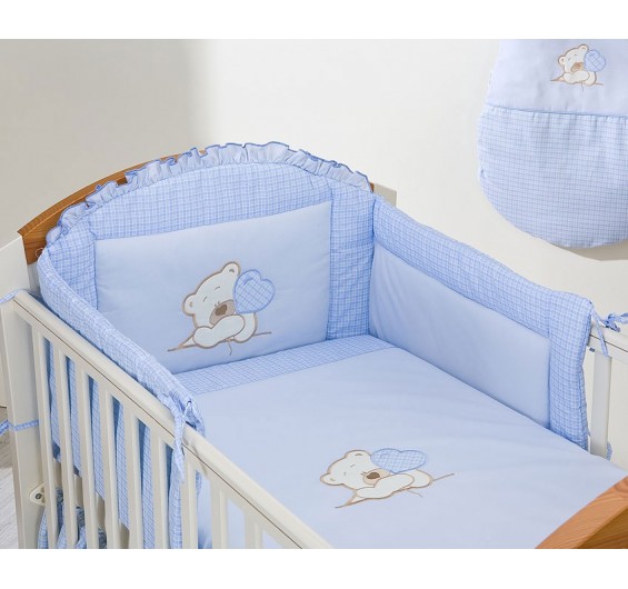 Conjunto de cama bebé 5 elementos Ursinho